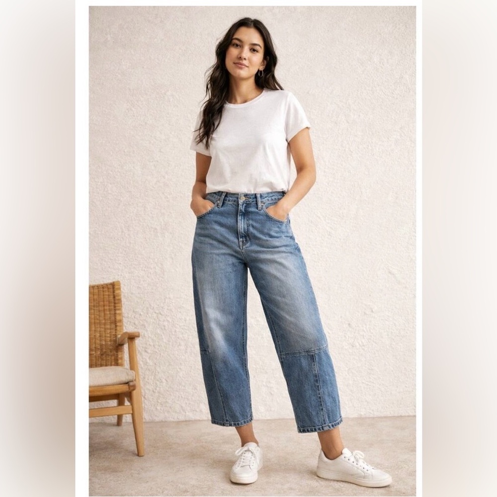 Pilcro Medium Wash Denim Jeans